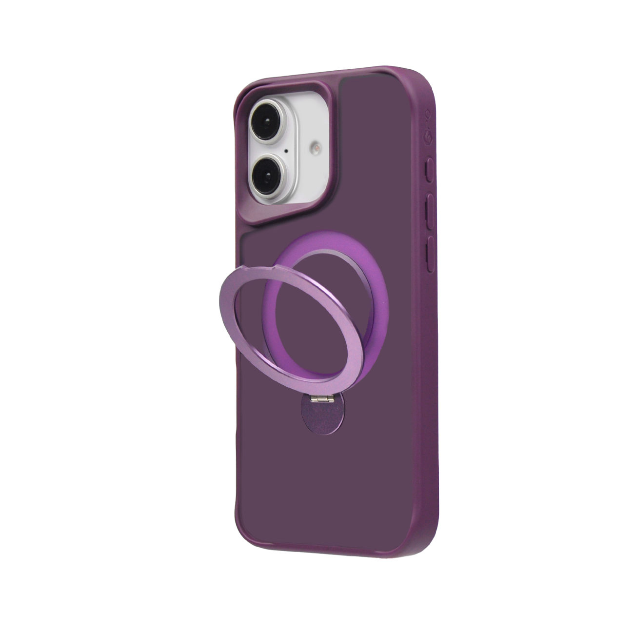 RUGGED 180 DEGREE MAGSAFE CASE PURPLE - IPHONE 16 PLUS