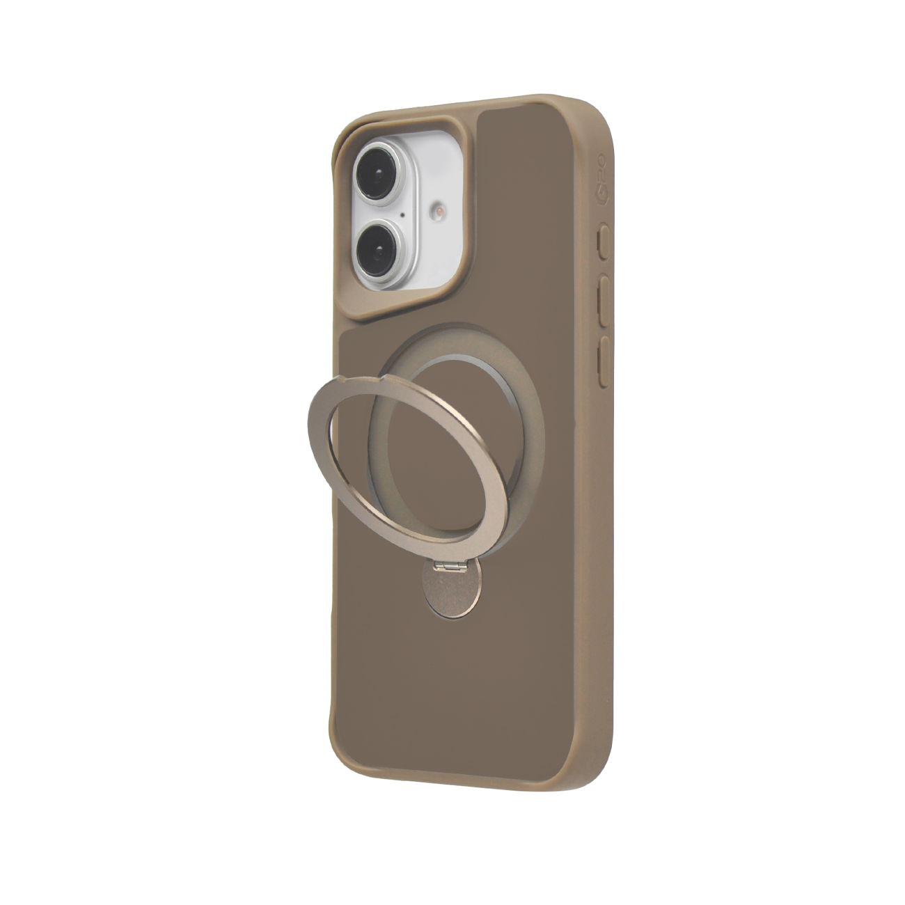 RUGGED 180 DEGREE MAGSAFE CASE BROWN - IPHONE 16 PLUS