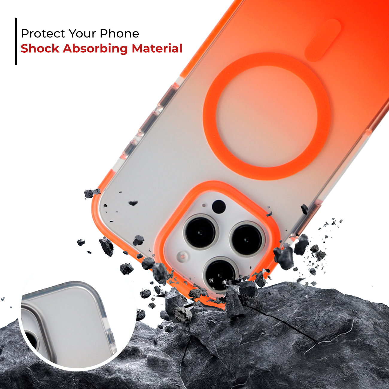 IMD MAGSAFE ORANGE - IPHONE 16 PRO MAX