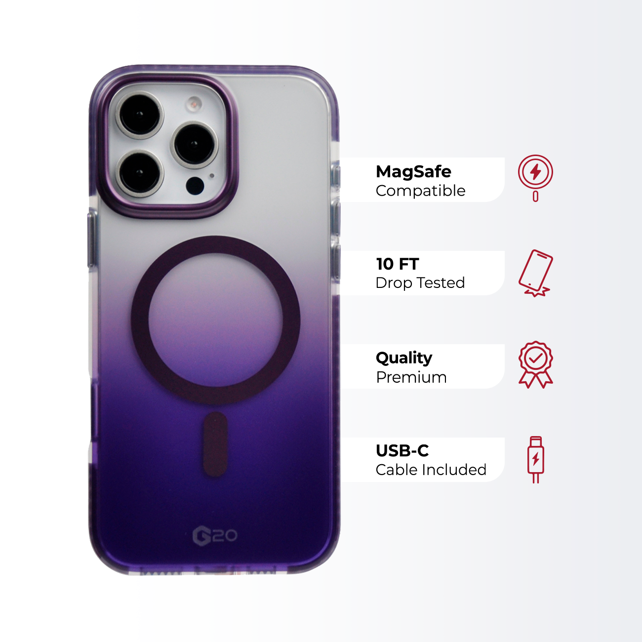 IMD MAGSAFE PURPLE - IPHONE 16 PRO MAX