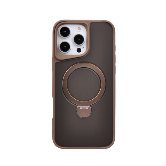 RUGGED 180 DEGREE MAGSAFE CASE BROWN - IPHONE 16 PRO MAX